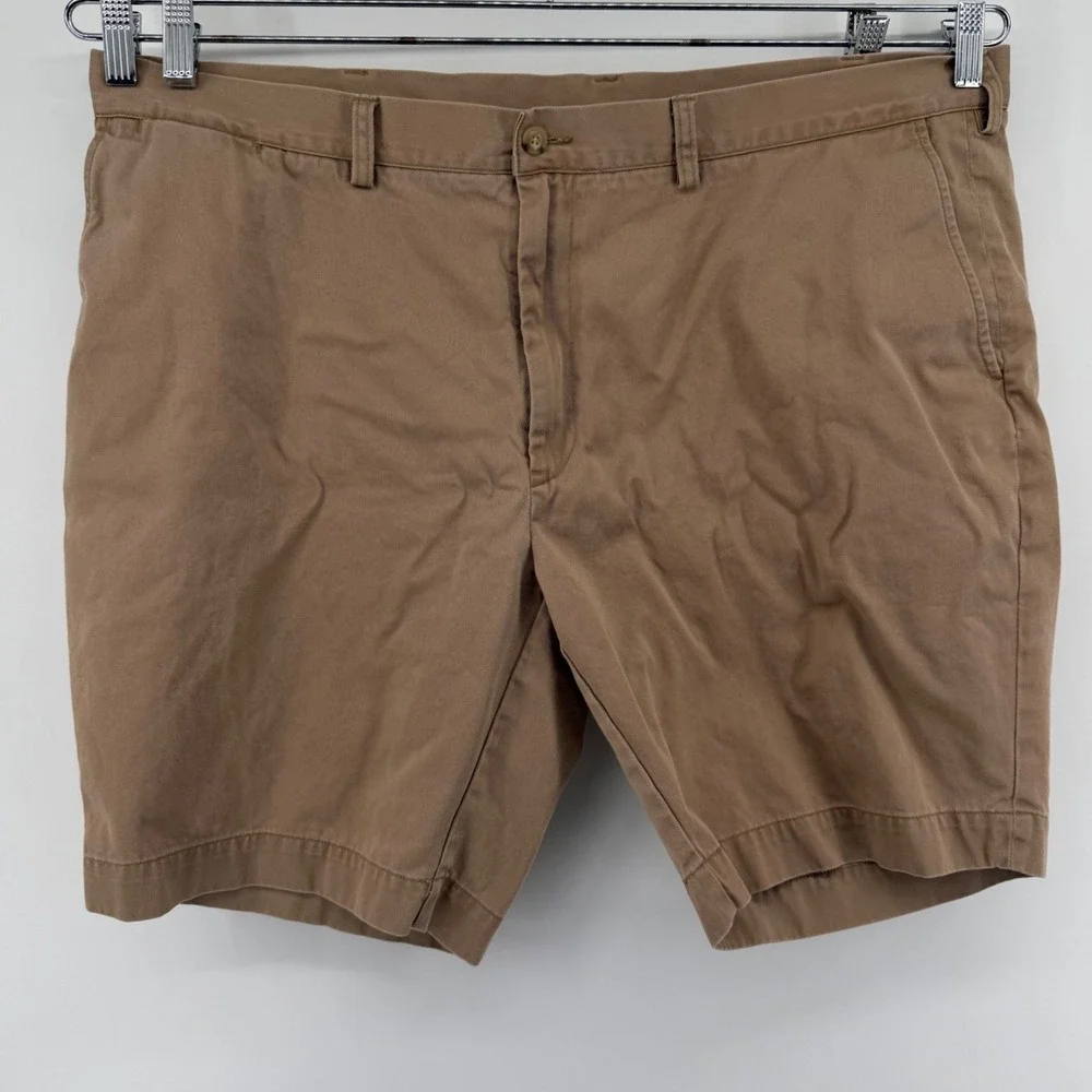 Polo Ralph Lauren Shorts‎ Mens 42 Tan Classic Fit 9
